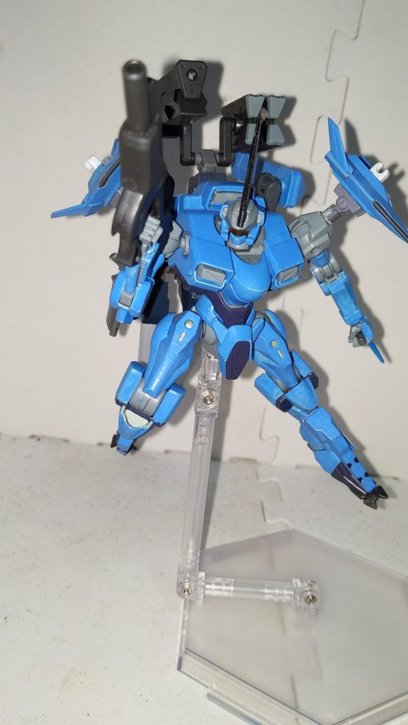 機体銘「ザウォートレヴMark−Ⅱ」ダイバー「リタ」(素組みのHGUCザクⅡをオール100とする)シュートアビリティ　470(オプション装備時の数値)ファイトアビリティ　520(格闘兵装の追加により上昇)ディフェンスアビリティ　60スピードアビリティ　???(改修前から据え置き)パワーアビリティ　230(改修前から据え置き)本来レース用ガンプラであるザウォートレヴを戦闘特化仕様にチューニングした強化プラン。トランザムなどの特殊システムすら凌駕する過剰な機動力のザウォートレヴを近接格闘機体として改修、新生させたリタの新たな愛機。機動力は改修前から据え置きだがビームガンにザウォートヘヴィ付属のバレルパーツを装着して射程距離の強化、さらにザウォートヘヴィのビームキャノンとミサイルランチャーをオプション扱いとして標準装備し、近接格闘機でありながら同時に火力も強化した。