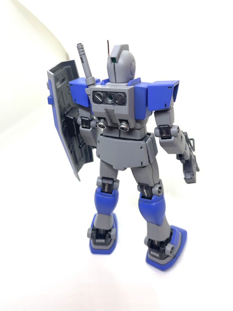 裏はいつもの手抜きです笑関節部はガンメタル、メッキシルバーアクセントにいれてます！