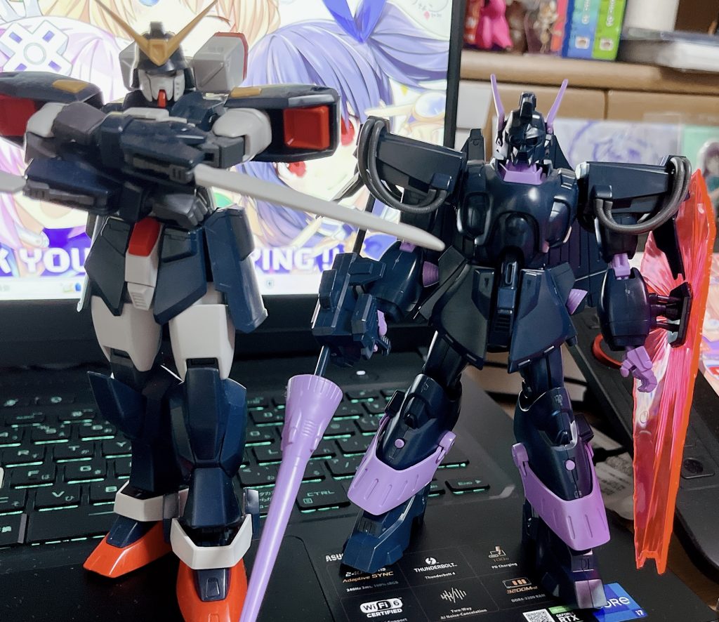 おまけ 標準的なマスターグレードサイズとの比較です。