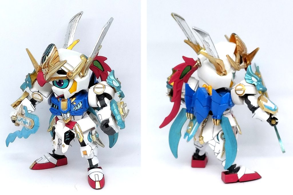 ガンビットのギミックは出来るだけ本家エアリエルに準ずるよう頑張ってみました。(数は9基が限界でした)