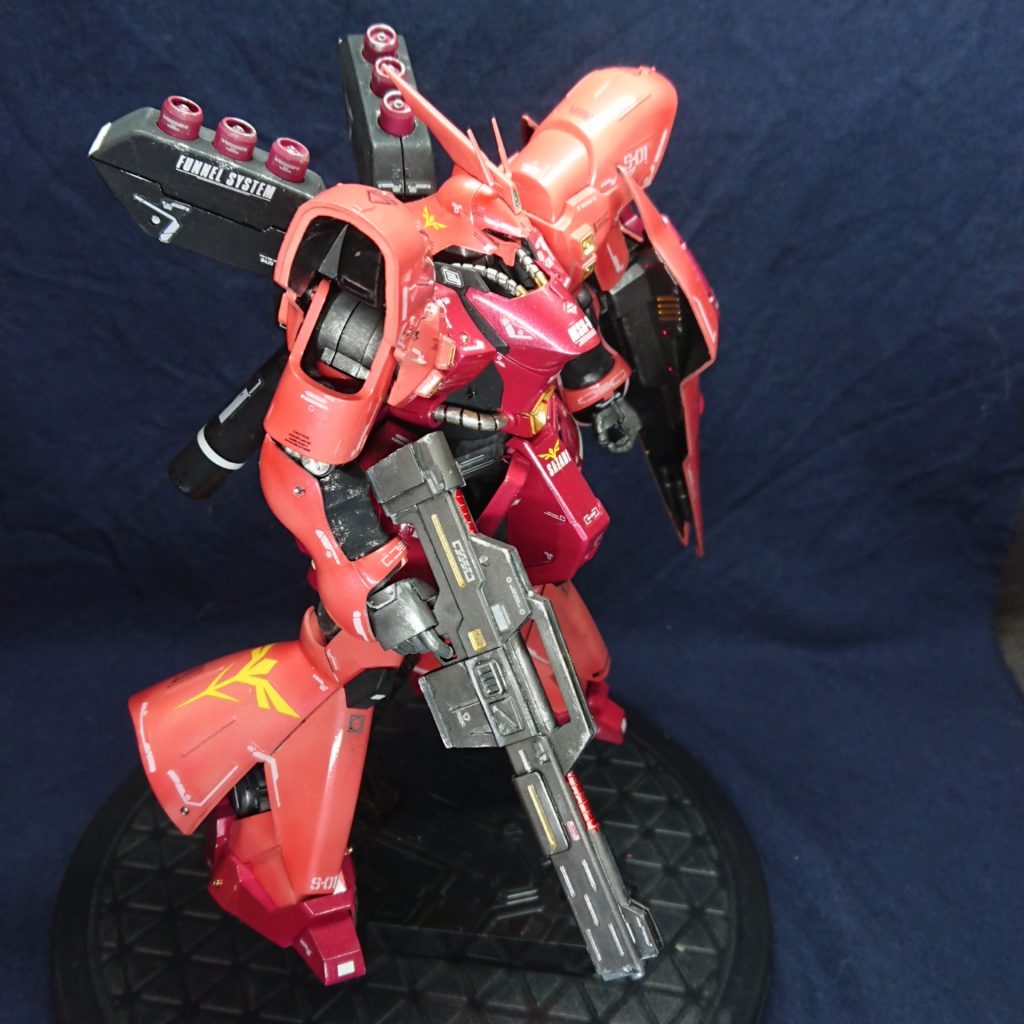 シャア専用カラー サザビー HGUC–3枚目/制作者：ＨＨ