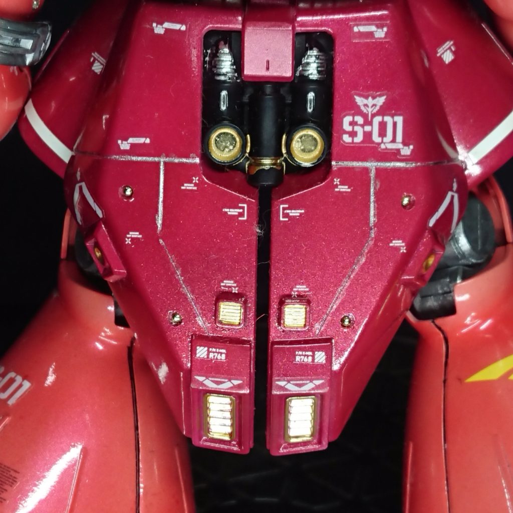 シャア専用カラー サザビー HGUC–5枚目/制作者：ＨＨ