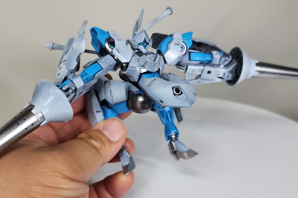 下半身を反転させて、合体待機モード！