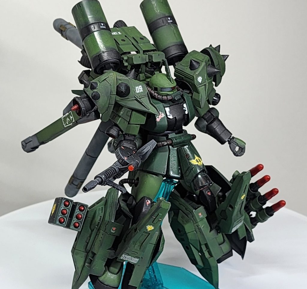 肩のスパイクブースターがお気に入り(^.^)　上手く作れた🎵