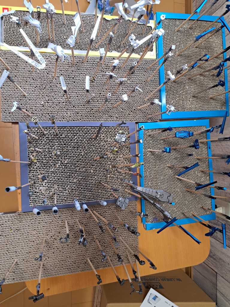 パーツが多すぎて挫けそうになった時もありました