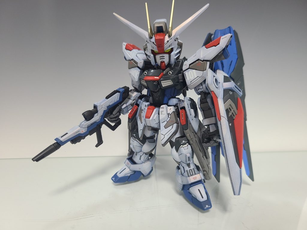 フリーダムガンダム　全塗装–2枚目/制作者：スタニファー