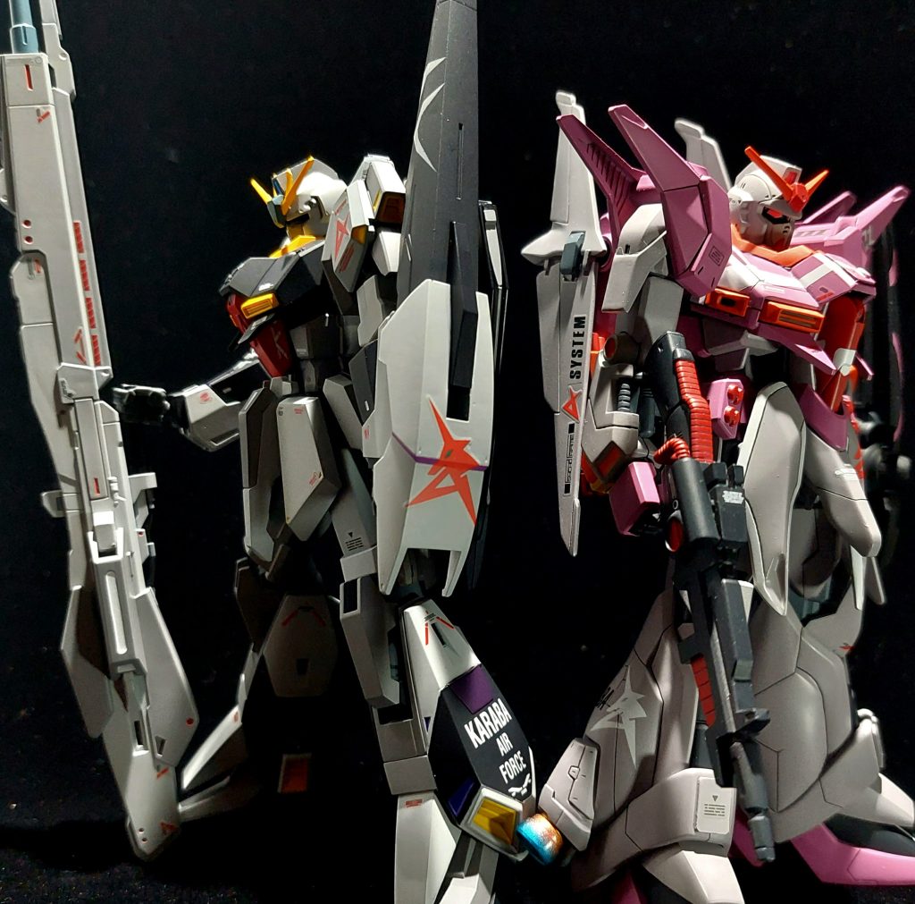 ZとZ擬きの共演🎵カッコいいあとはリ・ガズィも仲間に入れたい🎵最後までお付き合い頂きありがとうございます。