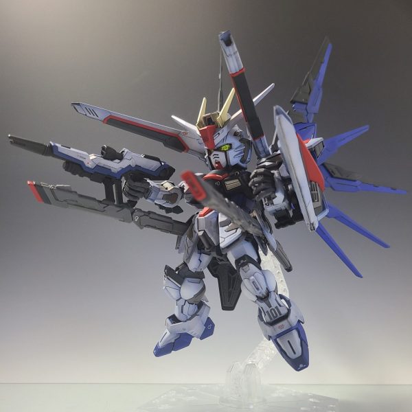 フリーダムガンダム　全塗装