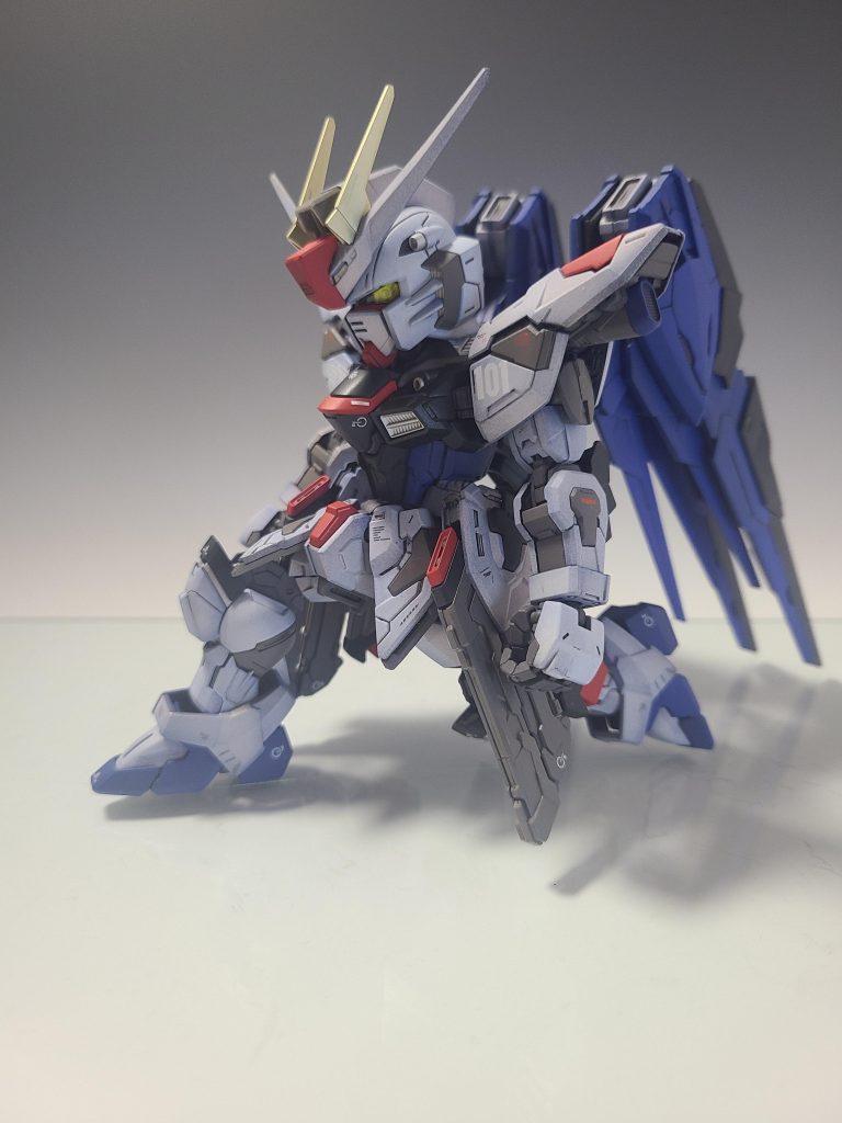 フリーダムガンダム　全塗装–3枚目/制作者：スタニファー