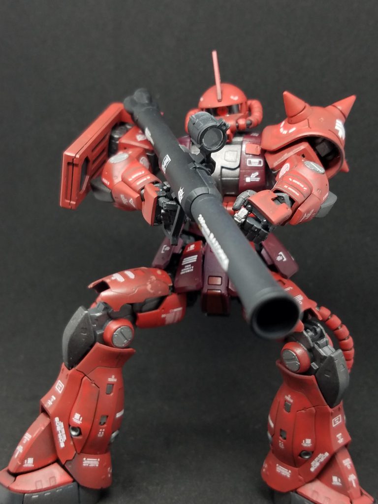 メカサフスーパーヘヴィーからの全塗装設定色よりも少し濃い色で着色