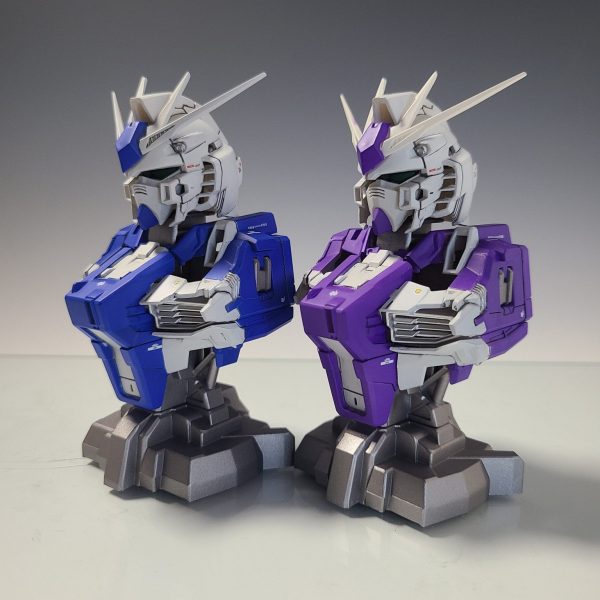 MSメカニカルバスト2　νガンダム　ハイニュー風塗装