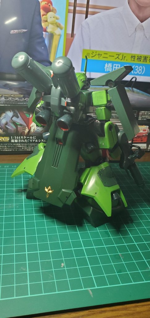 大型のリアアーマーは迫力あります✨