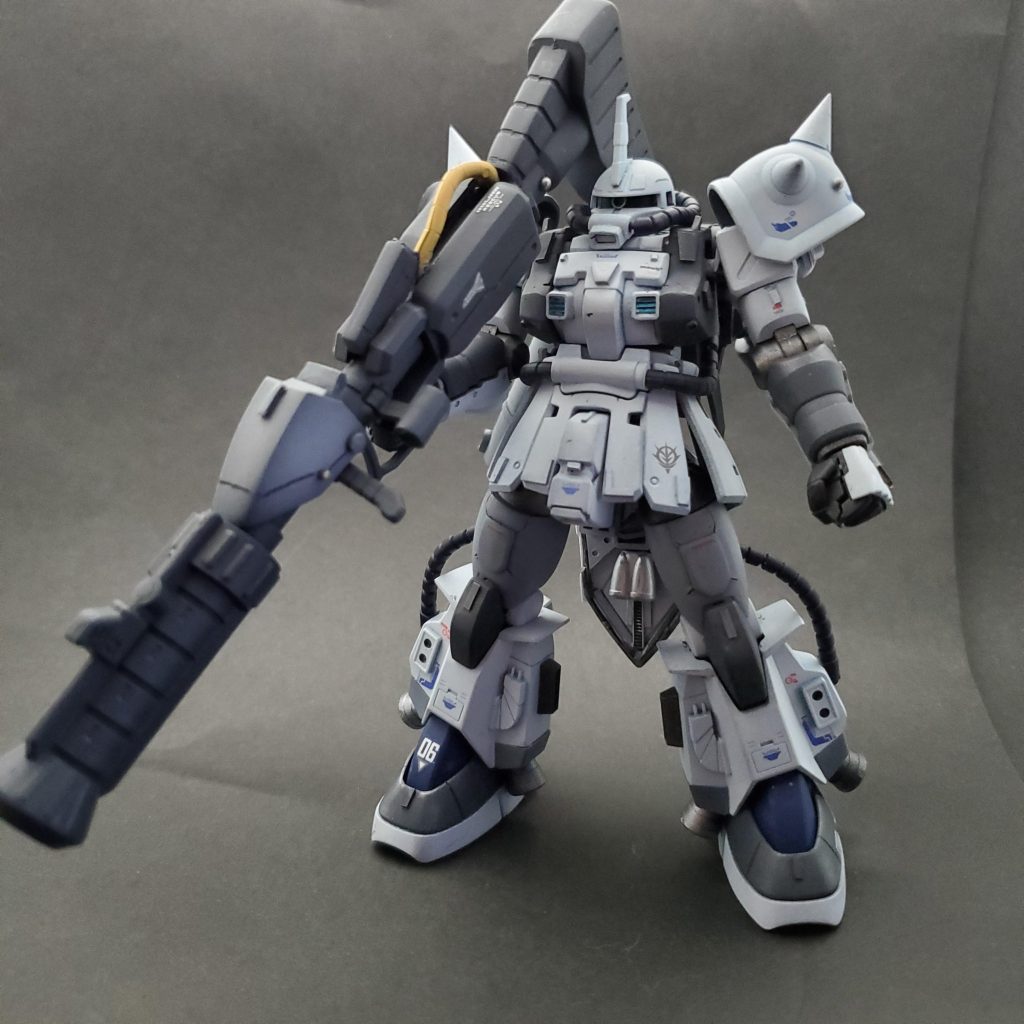 メイン装備として　ビームバズーカをジャンクパーツから制作しました。