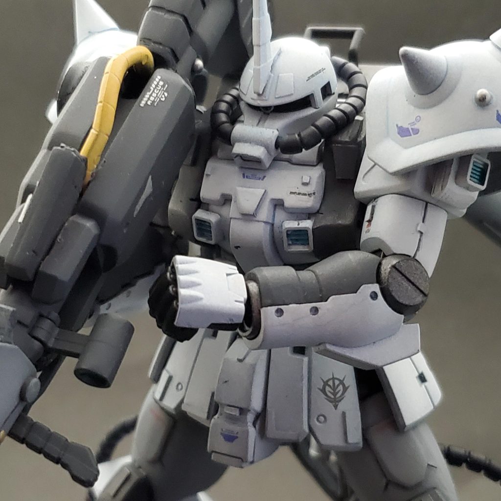 高機動型ザクⅡ　白狼隊カスタム仕様–2枚目/制作者：王様がロバ