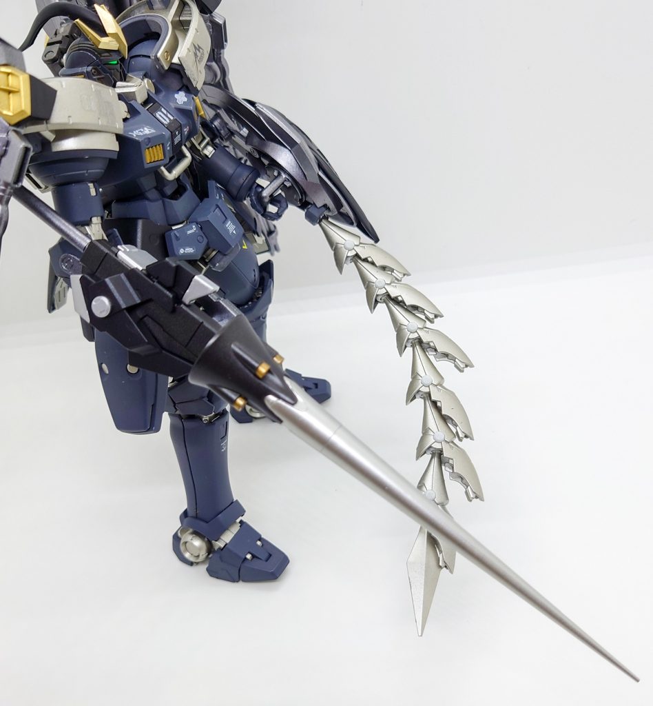 ショットランサーこちらもより騎士風にするため持たせてみました。