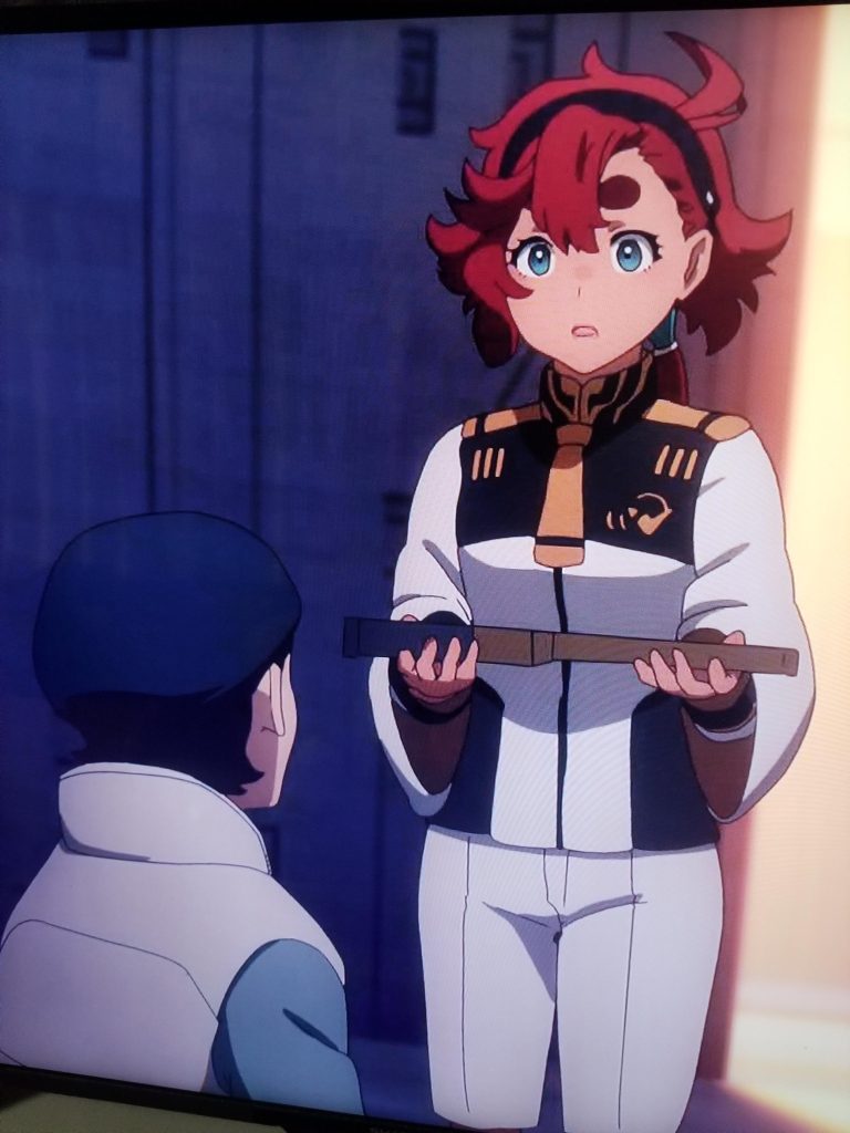 最後はこちら。私が作製したのは第14話のスレッタがニカを励ますシーンでした～っ👏最後までご覧頂き、ありがとーございました～🥰