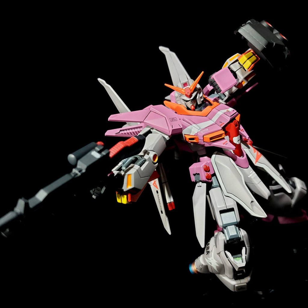 アムロこれで我慢して…(・ωく)｜にゃー噛んダムさんのガンプラ作品