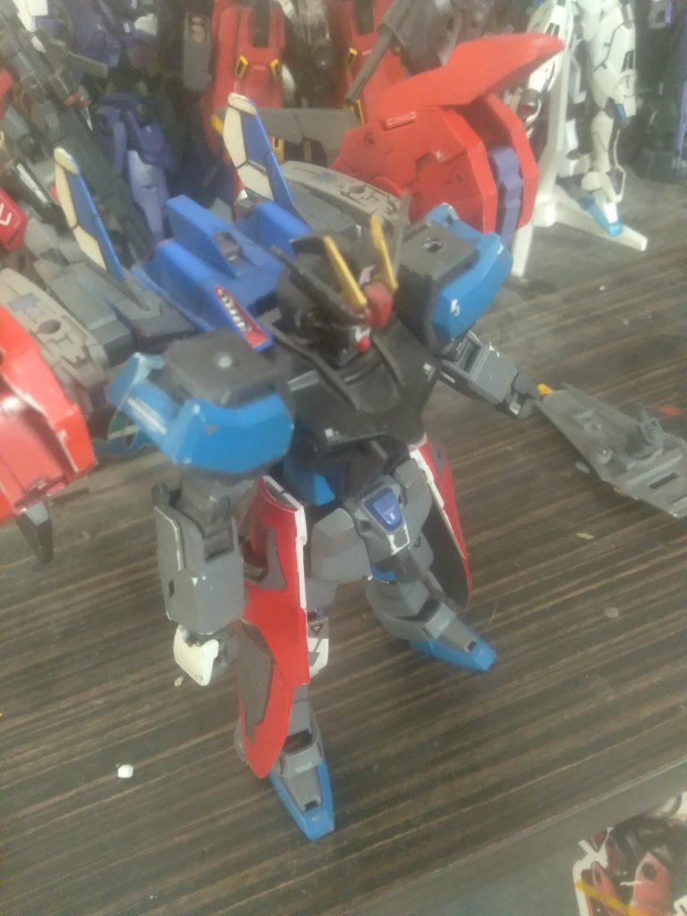 Attached to my Strike Impulse Gundam. I think it looks really nice.