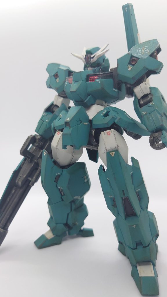 ガンダムマーカー、リアルタッチマーカーとウェザリングマスターで仕上げました。