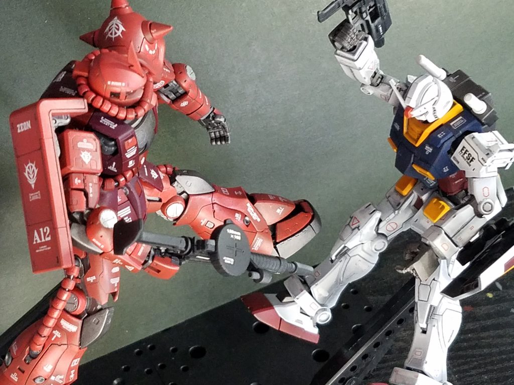 せっかくなのでこのシーン再現してみました（笑）「父さんにも蹴られた事ないのに～」