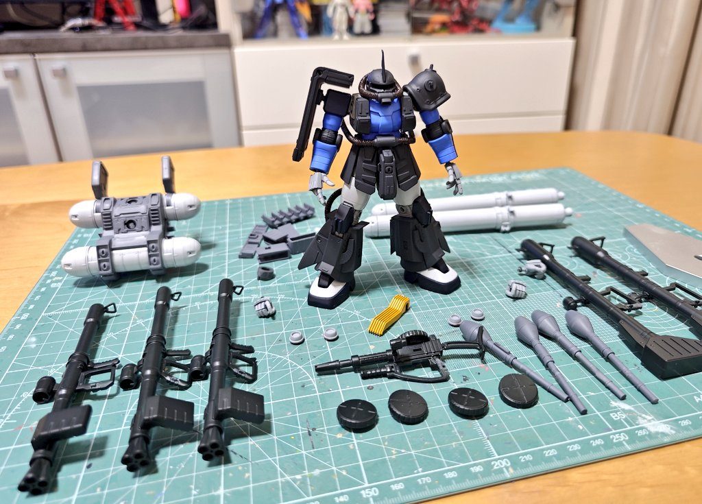 サイコ・ザク 黒い三連星仕様–3枚目/制作者:umecyo