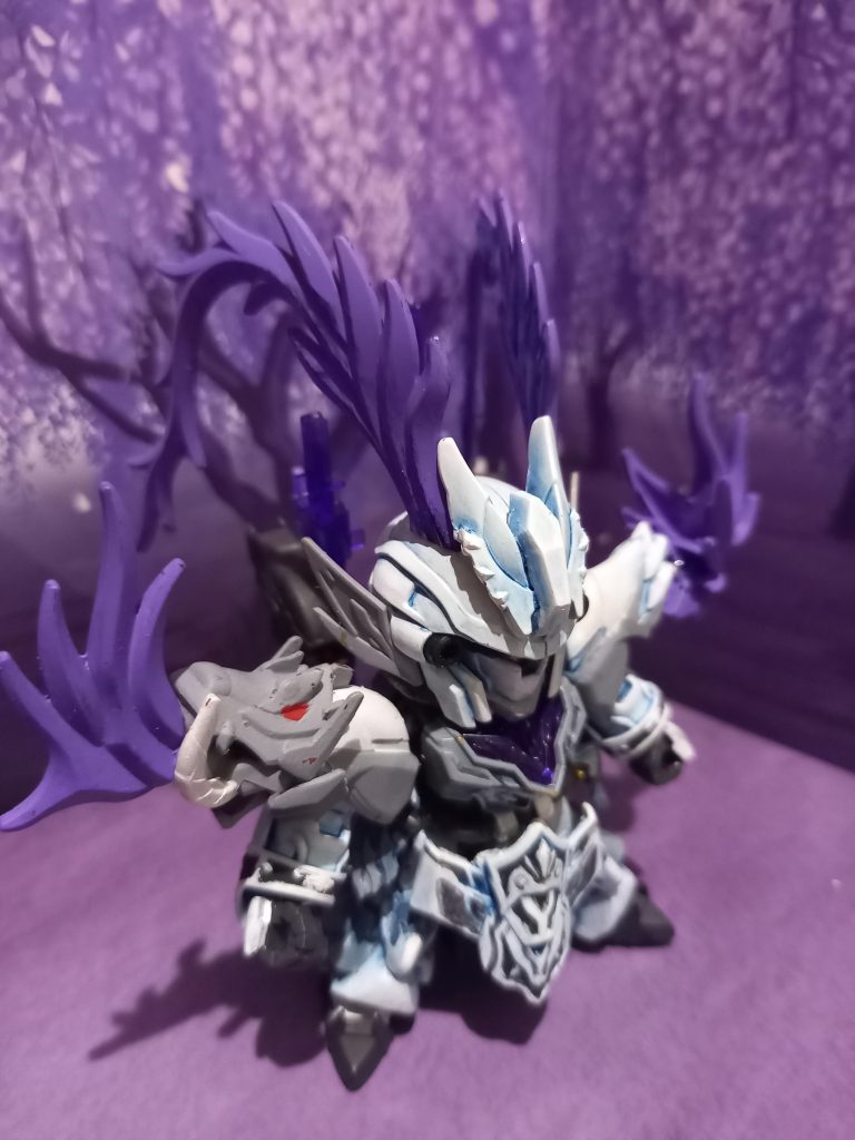 ファレホ筆塗り　ウェザリングカラーシェードブルー仕上げ