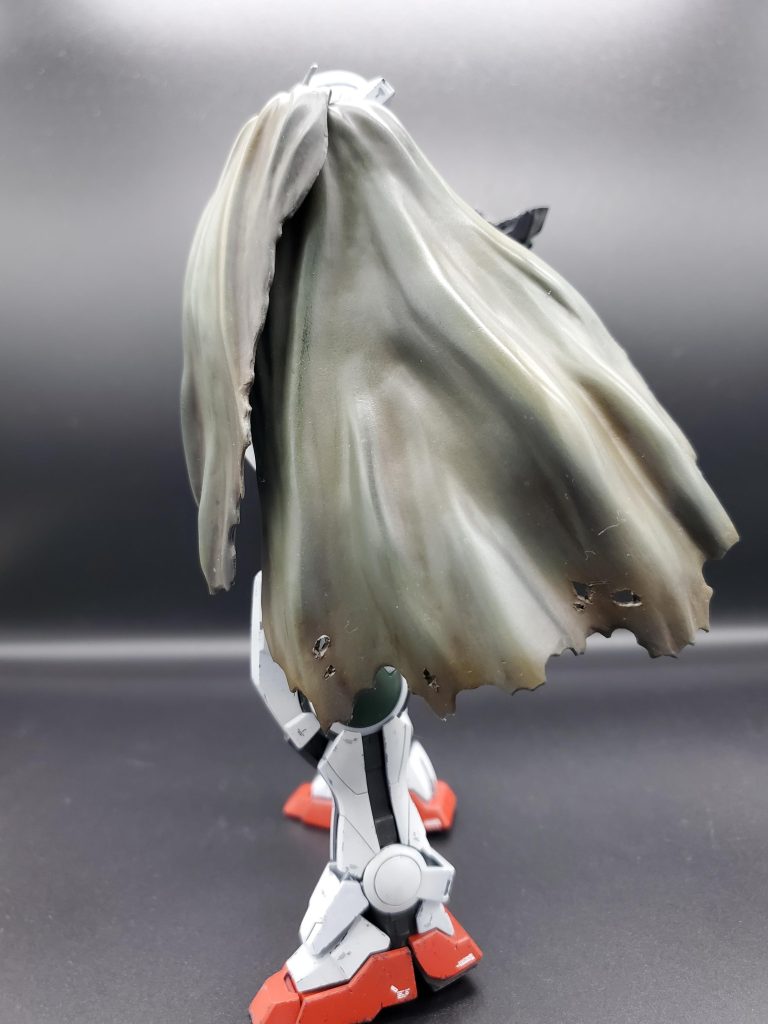 マントの汚しはテキトーだけど楽しくできました。