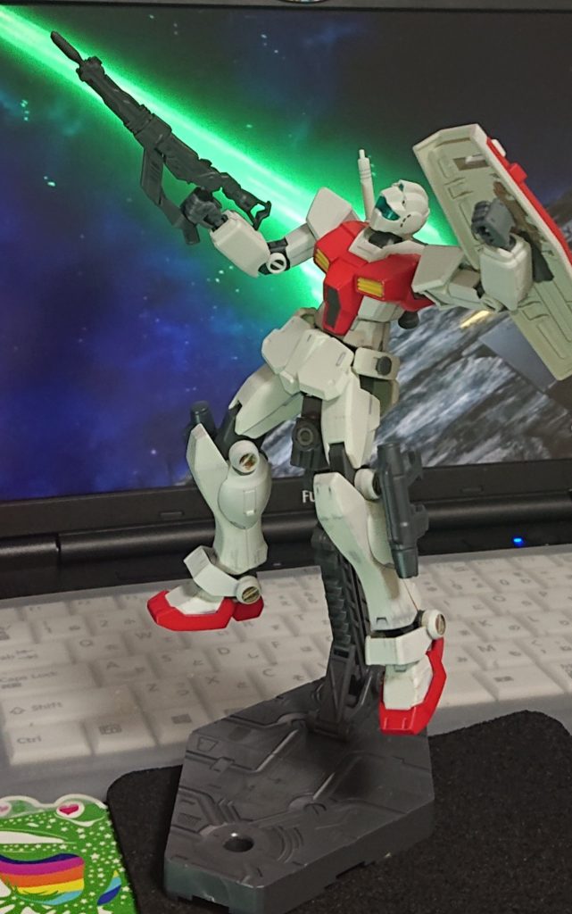 シールドは寒ジムの物です！エントリーグレード ジム出ないかな？