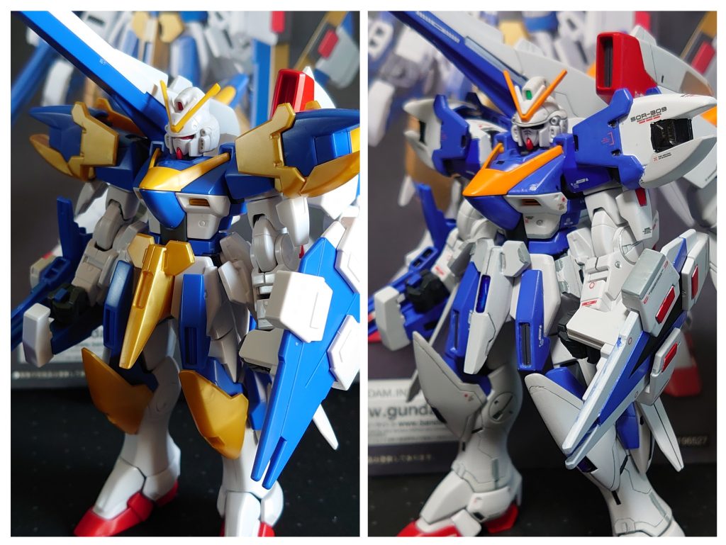 いつも通りのビフォーアフター。全塗装はプラスチック感が消えて、良いですね。