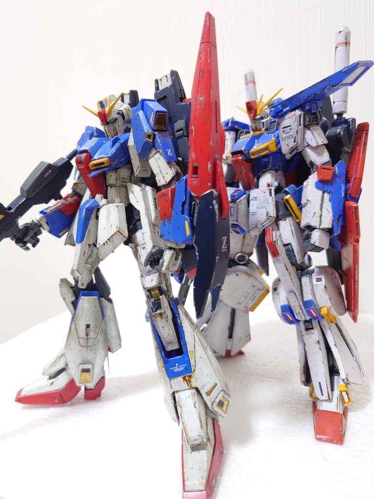 出撃を待つ２機。