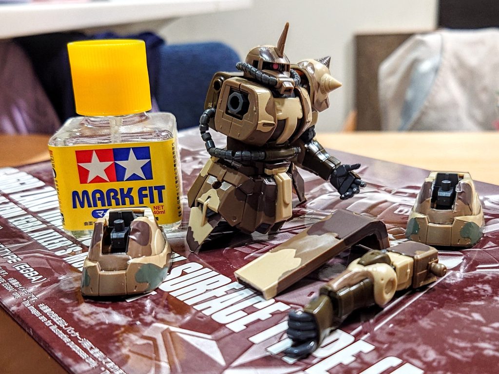 HG高機動型ザクⅡ地上用(エグバ機)–3枚目/制作者：隠れ蓑