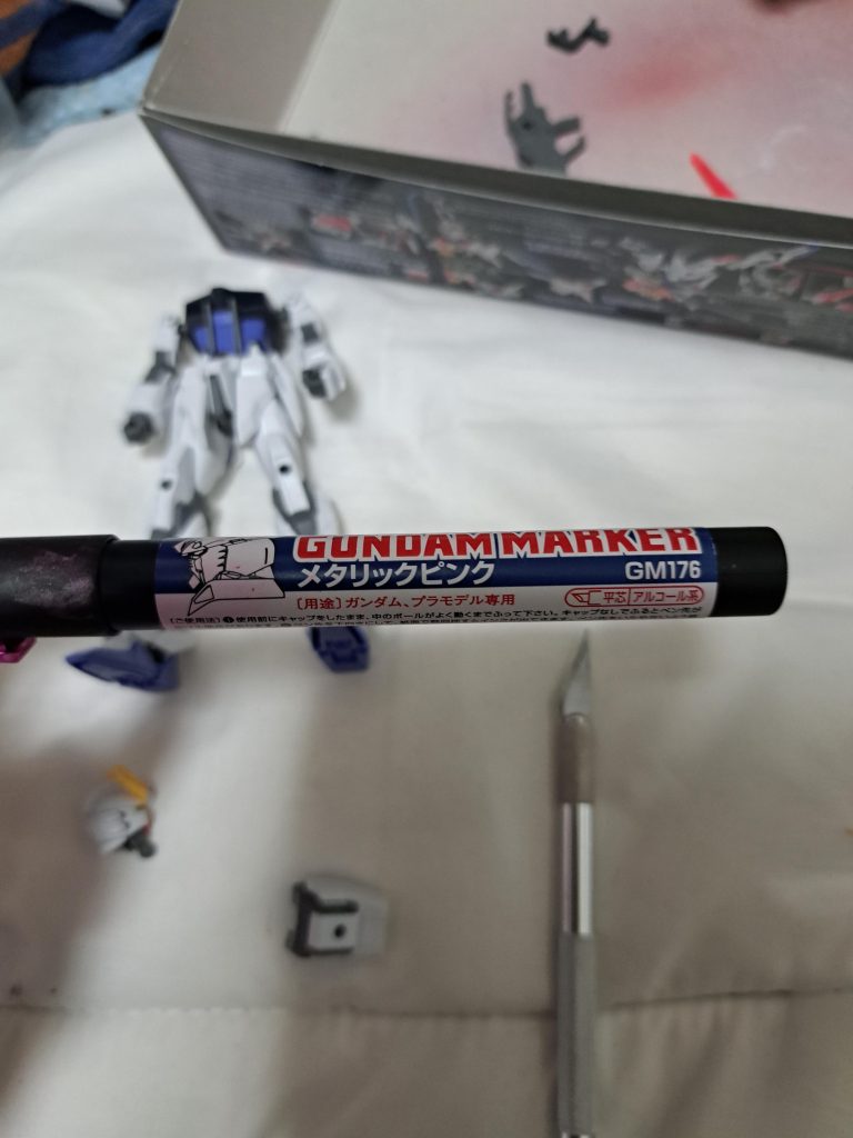 塗装はクリアピンクのとこにメタピンク塗っただけです