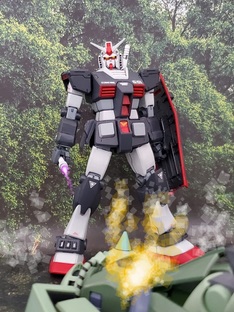 この実戦テストの結果、連邦上層部高官たちもMSの性能と有用性を認め、0079年8月、連邦軍MSの量産体制が本格的に始動する事となる…😊🎶また、ファレル・イーハ中尉は、今回の戦闘実績からRX-78-1『プロトタイプガンダム』の正式パイロットに任命され、北米戦線、『ジャブロー防衛戦』で活躍する事となるのであった……💫以上、私の妄想イメージによるRX-78-1『プロトタイプガンダム』の活躍ぶりでした~😊🎶