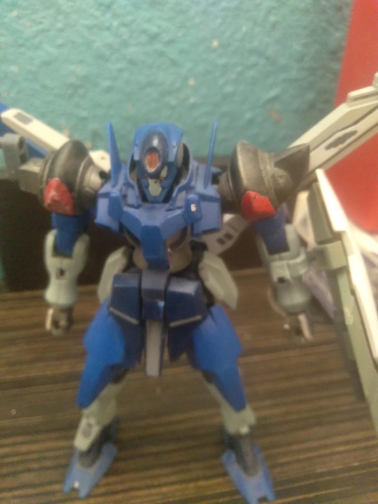 This is the storage mode for the weapons. I plan to add a hole to mount the sword rifle