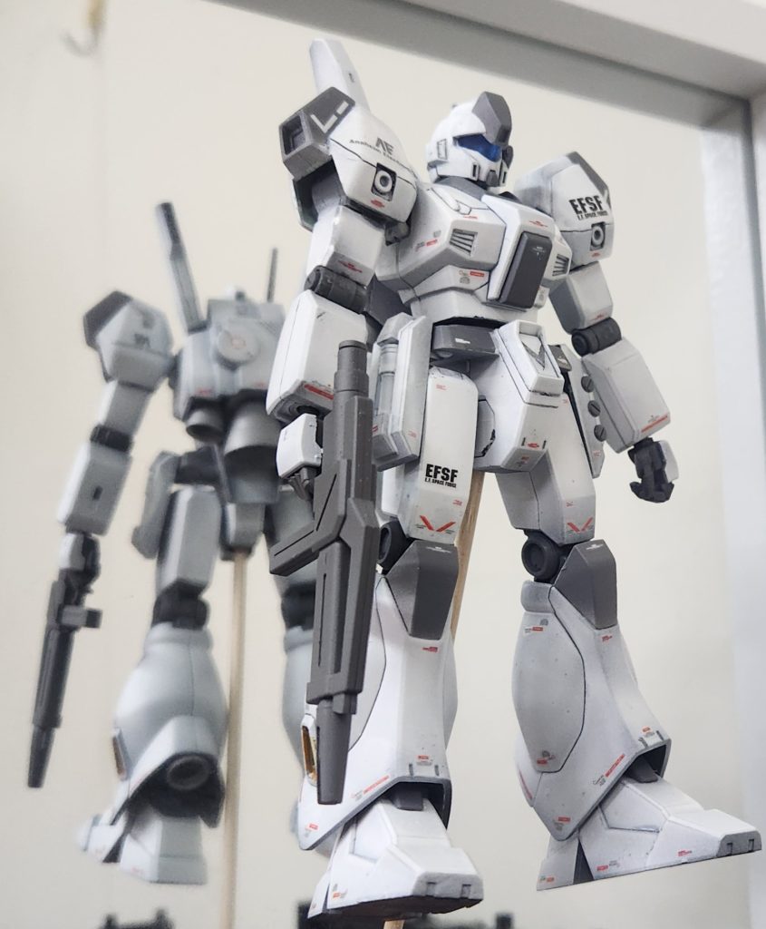 一応背面も…グラデーション塗装を少し意識してやってみました！