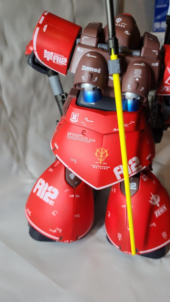 リックドム　シャア専用機(クアトロカラー)–5枚目/制作者：ジンジャーブレッド67