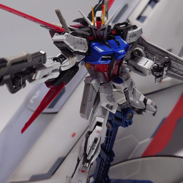 目覚める刃 RG エールストライク激発進