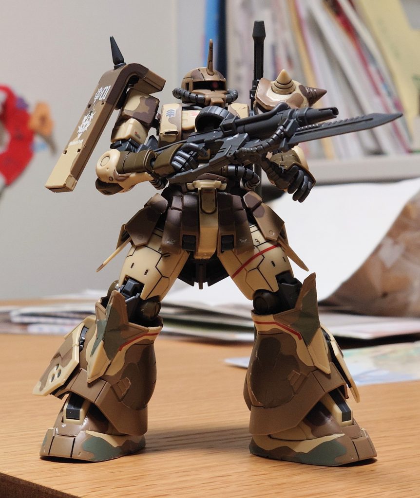 HG高機動型ザクⅡ地上用(エグバ機)–2枚目/制作者：隠れ蓑