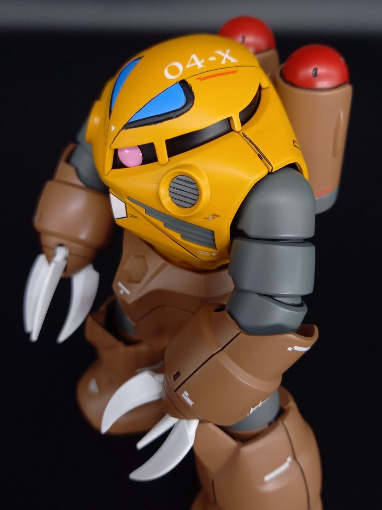 頭部の04-Xはザクレロの型式番号から頂きました🙌