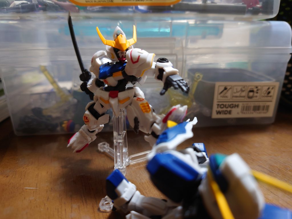 ポージング2格闘のイメージでウィンダム君と