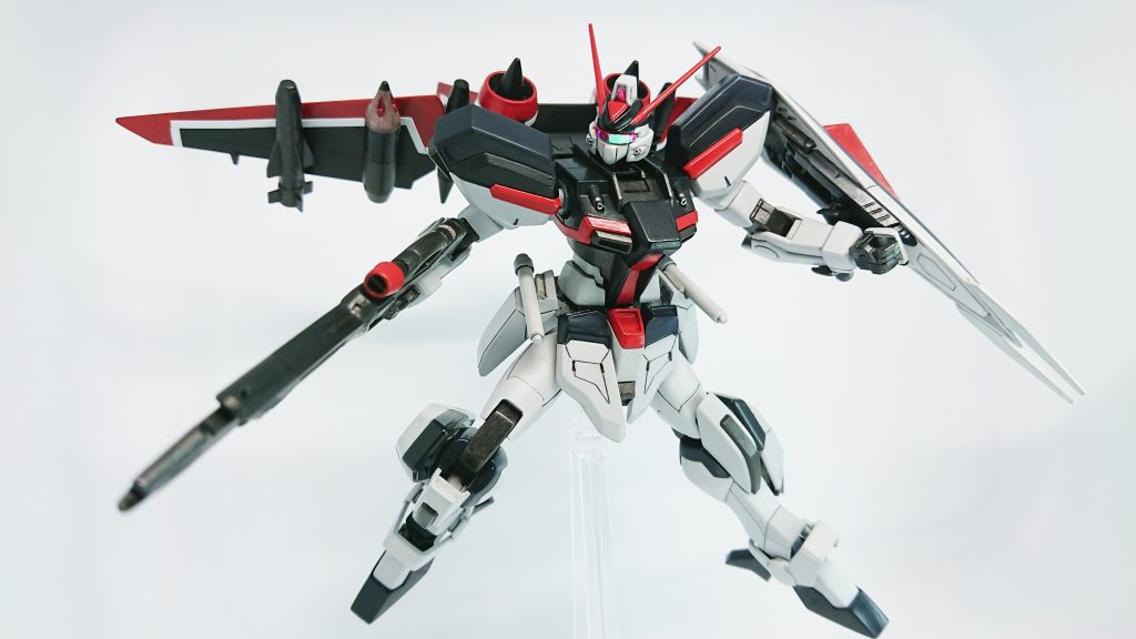 HGウィンダム  アクリジョン筆塗りです。初のSEED系機体を好みの配色で。–8枚目/制作者:i-chino