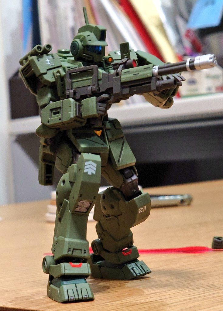 HG ジムスパルタン–2枚目/制作者：隠れ蓑