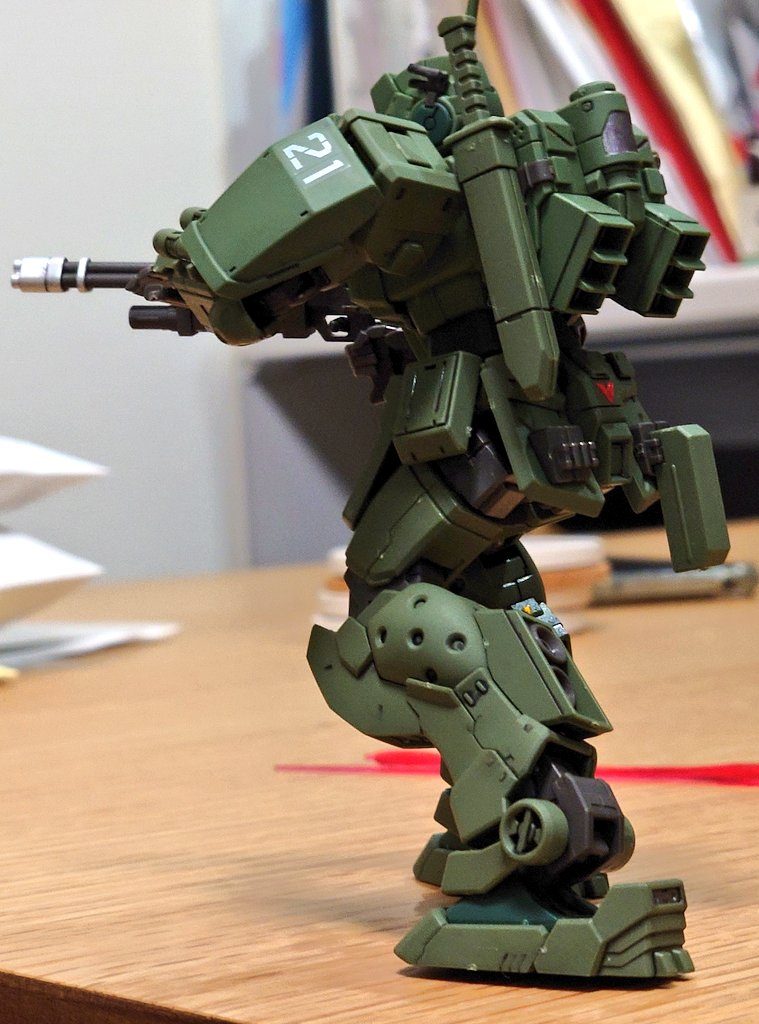 HG ジムスパルタン–3枚目/制作者：隠れ蓑