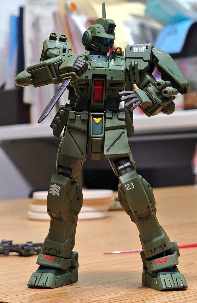 HG ジムスパルタン–4枚目/制作者：隠れ蓑