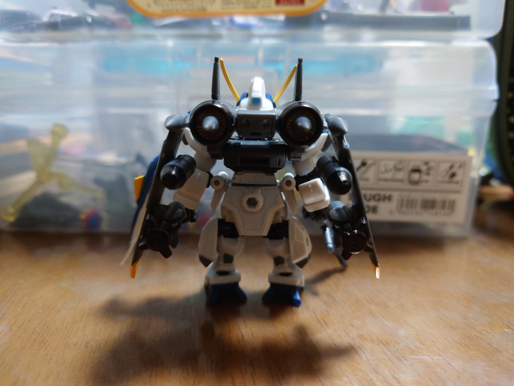 背面（前回投稿してから頑張って塗りました）