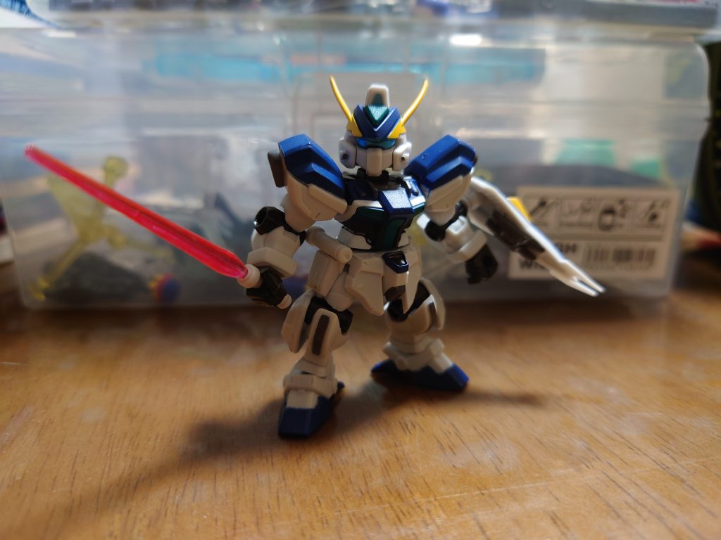 ポージング2白兵戦（意外に似合っている）のイメージ