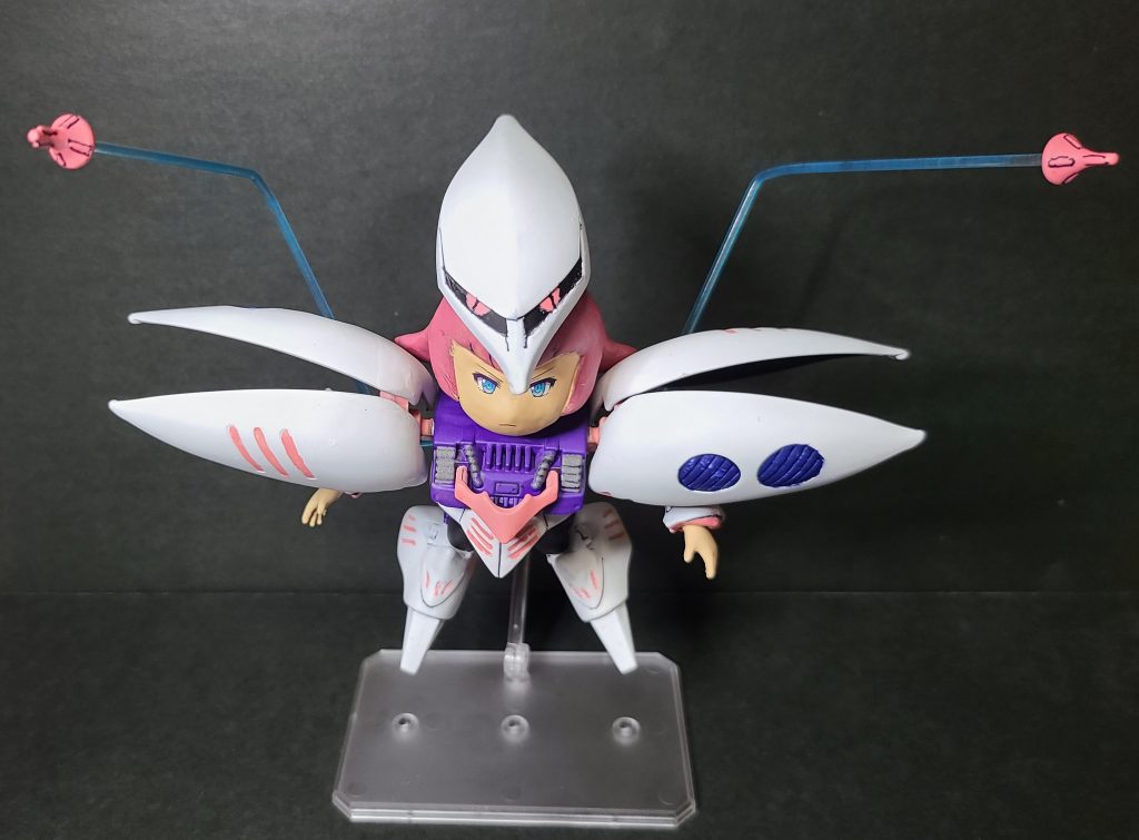 Seriaのドールminiにはハンドパーツもあるので付け替えが可能です。サーベル無しバージョン