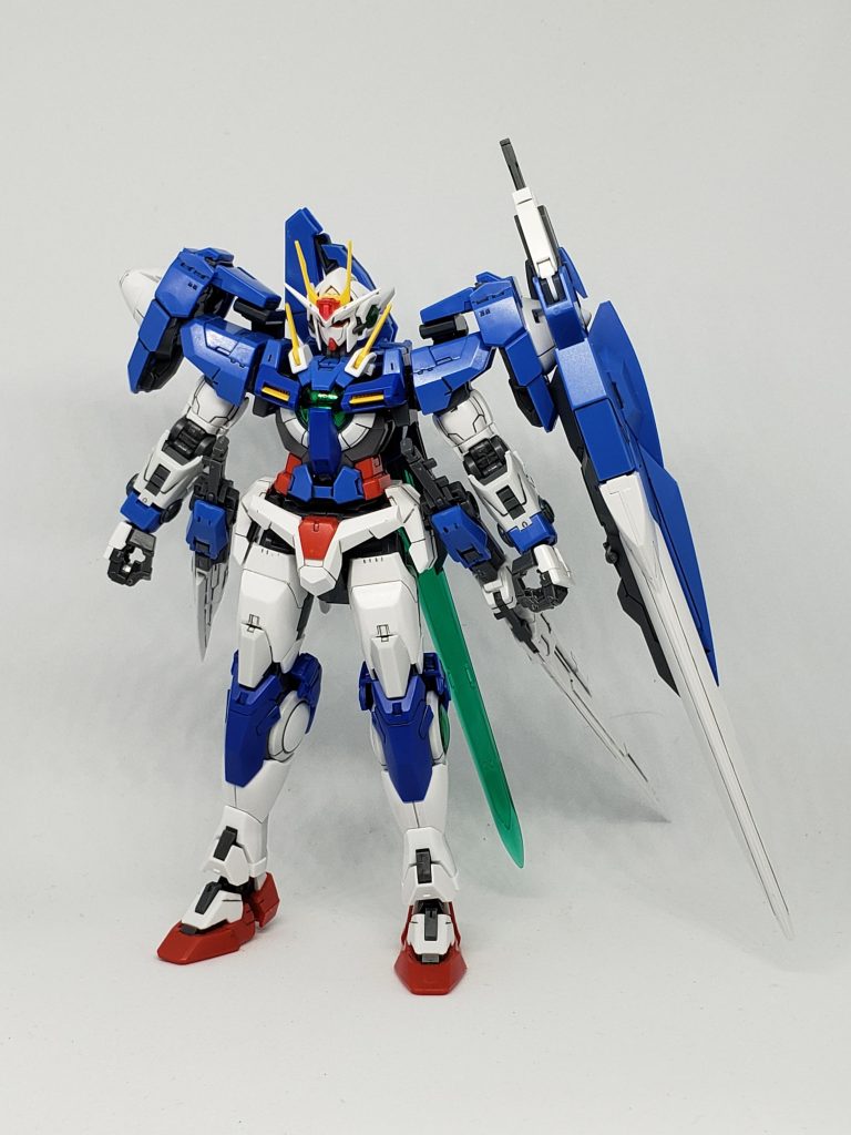 シンプルにフロントビューです❗クアンタ・ダブルオー・エクシアがバランス良く配合されていると信じています!www