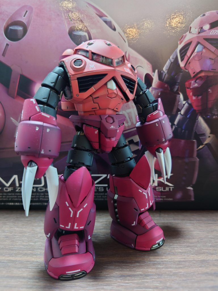 ズゴックは好きなモビルスーツです。かわいらしいのにカッコいいです。