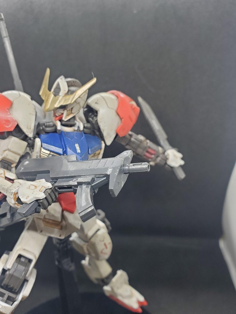 軽量の武器を脚に増設してみましたあ